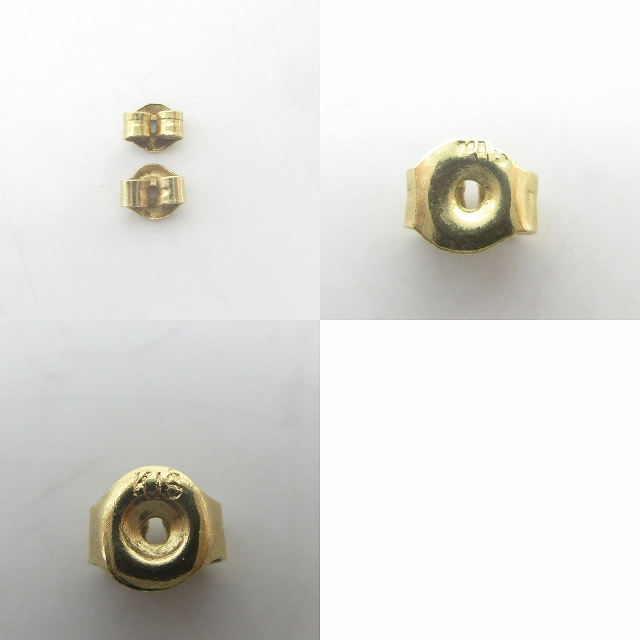 ティファニー TIFFANY & CO. シグネチャー クロス ピアス 750 K18 