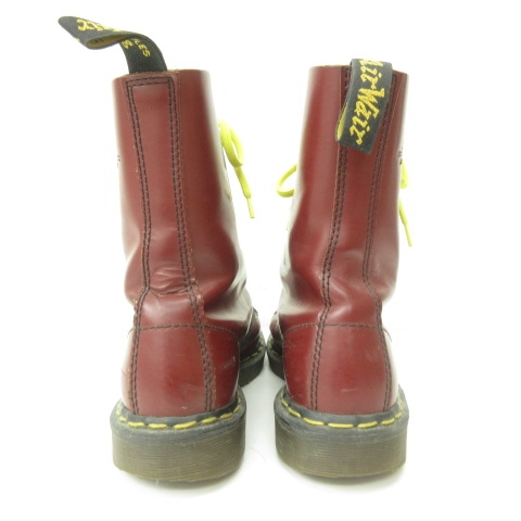 ドクターマーチン10ホールブーツ　チェリーレッド Dr.martens ドクターマーチン 10ホールブーツ チェリーレッド レザー