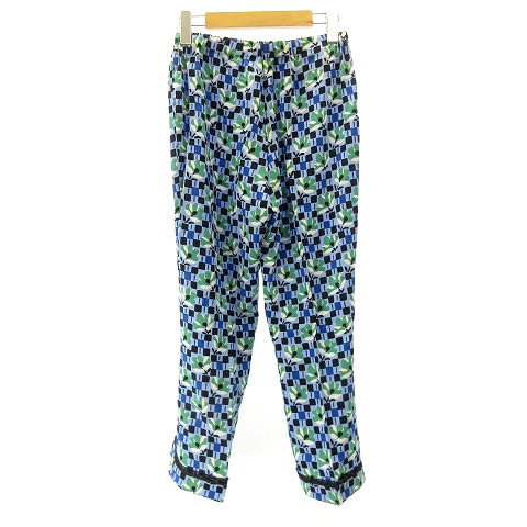 PRADA 羽柄シルクショーツ38