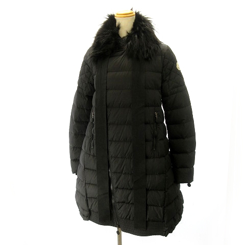 モンクレール MONCLER ×SACAI MAYUKO ダウンコート リボン ラクーン 