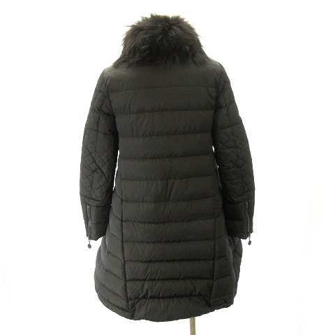 モンクレール MONCLER ×SACAI MAYUKO ダウンコート リボン ラクーン 