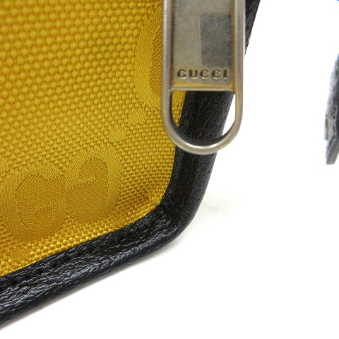 GUCCI オフザグリッド ウォレット イエロー GUCCI オフザグリッド ウォレット イエロー GUCCI グッチ グッチオフザ