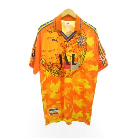 S-PULSE ジャケット オレンジ サッカー ジャージ PUMA 清水エスパルス