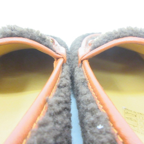 GUCCI ムートン ローファー ホースビット　BROWN 8 GUCCI ムートン ローファー ホースビット BROWN 8