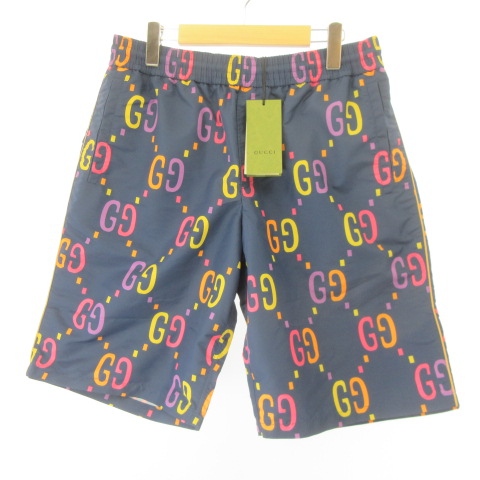 未使用品 グッチ GUCCI タグ付き JUMBO GG NYLON SHORTS ハーフ