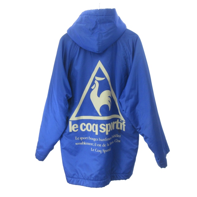 ルコックスポルティフ　ベンチコート　ロングコート　メンズ　ブルー青 ルコックスポルティフ le coq sportif ベンチコート ロング