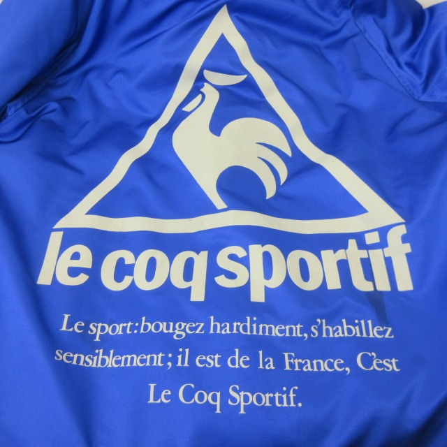 ルコックスポルティフ　ベンチコート　ロングコート　メンズ　ブルー青 ルコックスポルティフ le coq sportif ベンチコート ロング