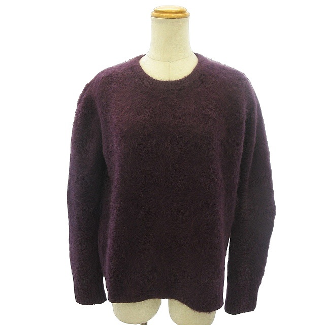 ドゥロワー Drawer 近年 7Gカシミヤファークルーニット セーター 6513 