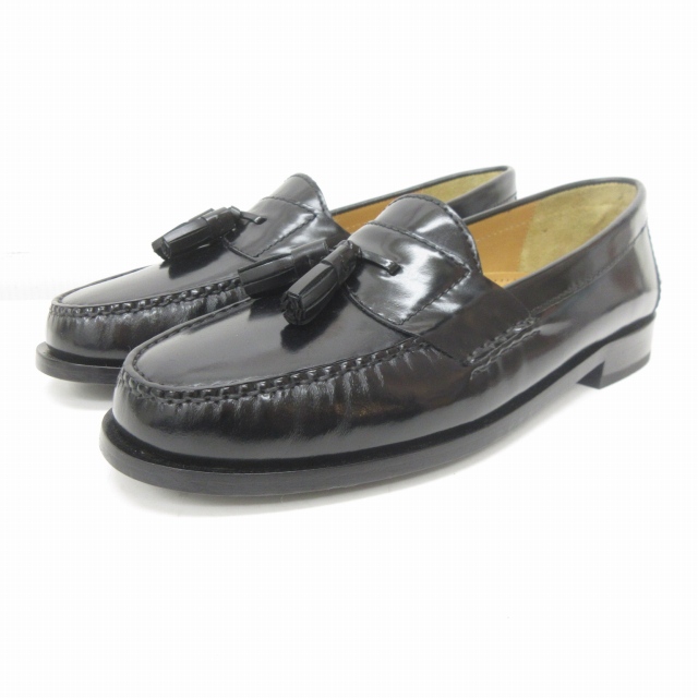 未使用品 コールハーン COLE HAAN 極美品 タッセル ローファー 革靴 