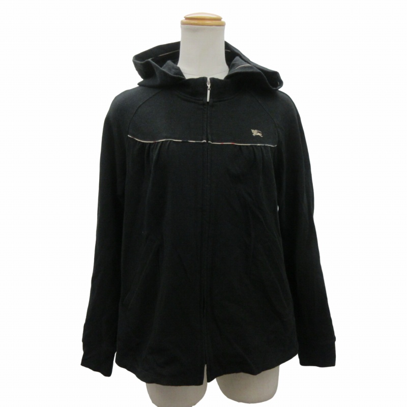 バーバリー BURBERRY ジップアップ パーカー ノバチェック 160 約M 