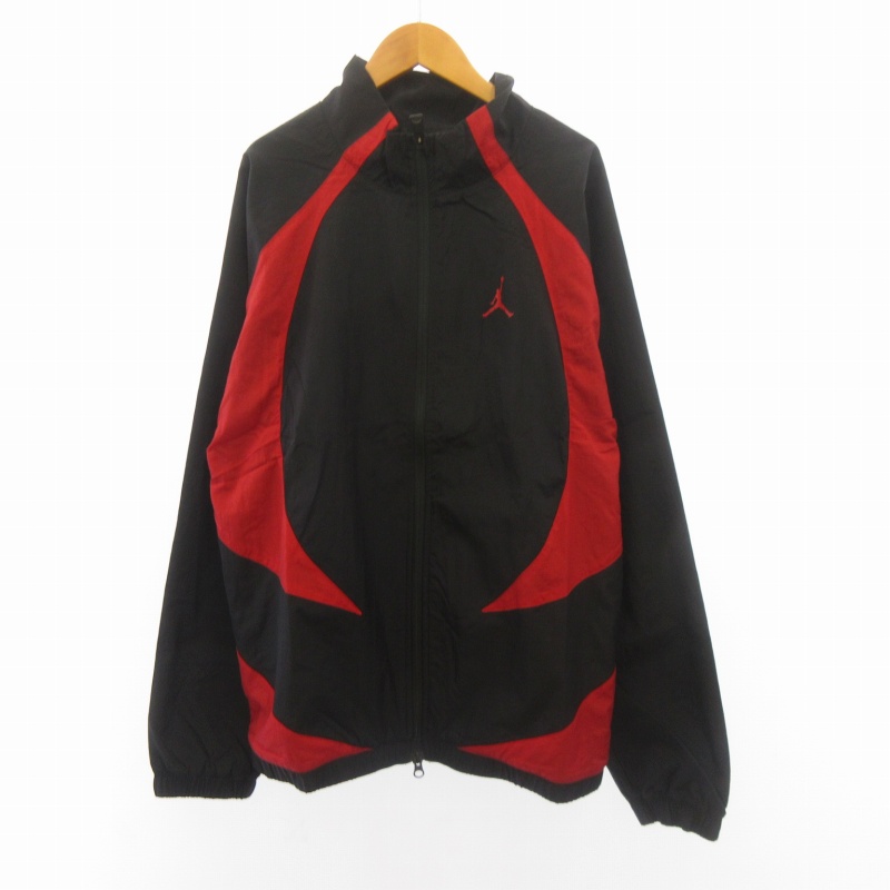 楽天市場店 ナイキ NIKE 美品 トラックジャケット ブルゾン ジャージ ロゴ L 黒 ブラック /MG