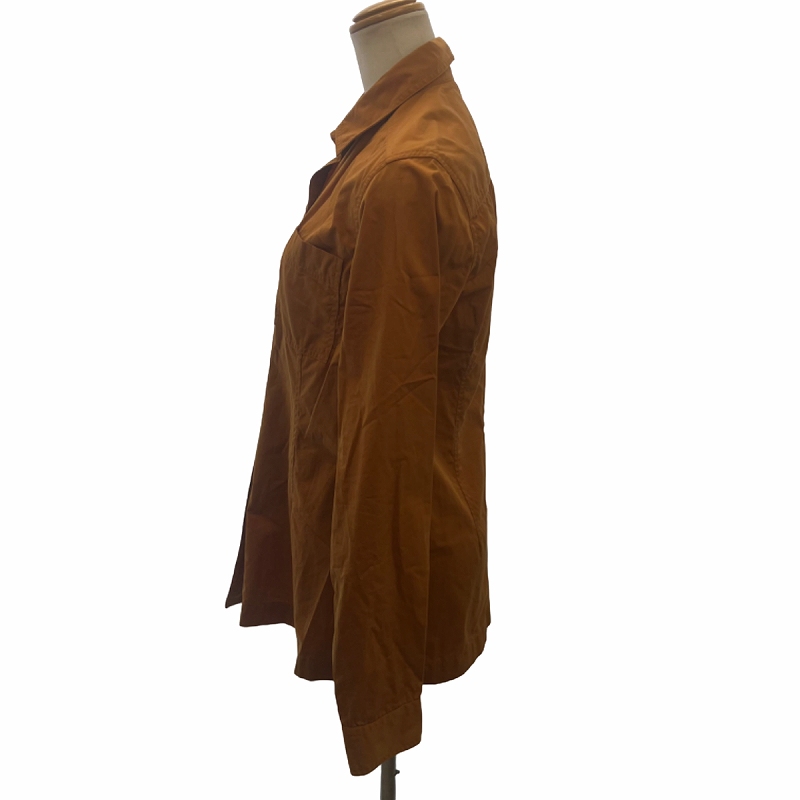 DRIES VAN NOTEN ブラウン シャツ 38 DRIES VAN NOTEN ブラウン シャツ 38