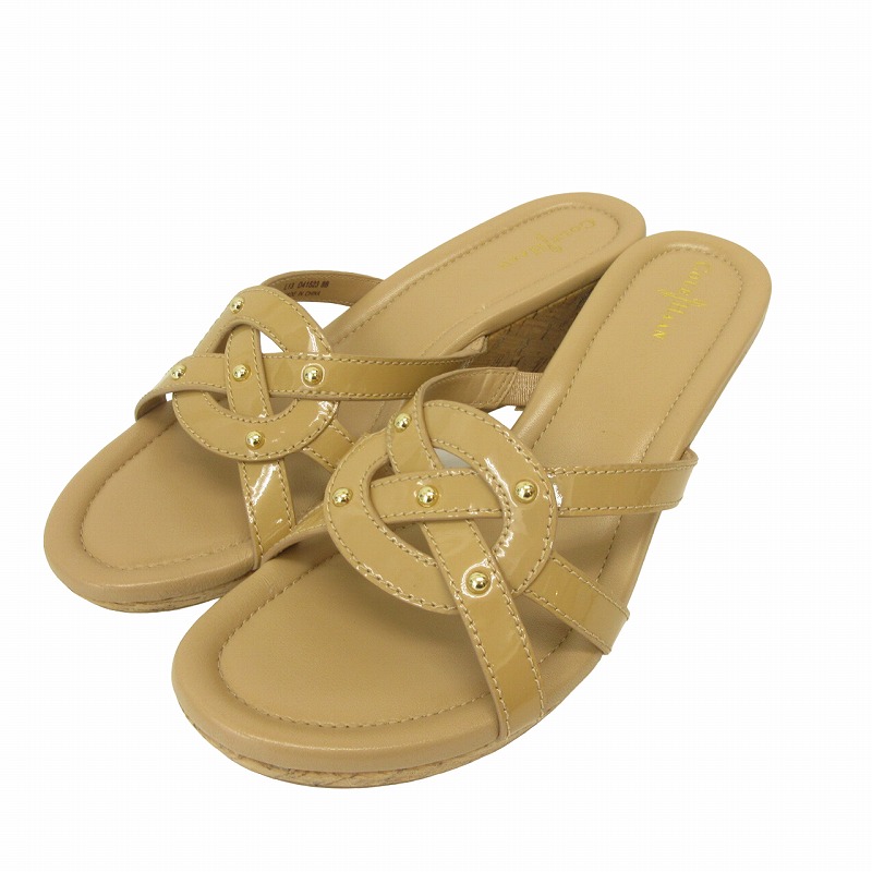 コールハーン COLE HAAN 箱付き コルクソールサンダル 厚底サンダル 