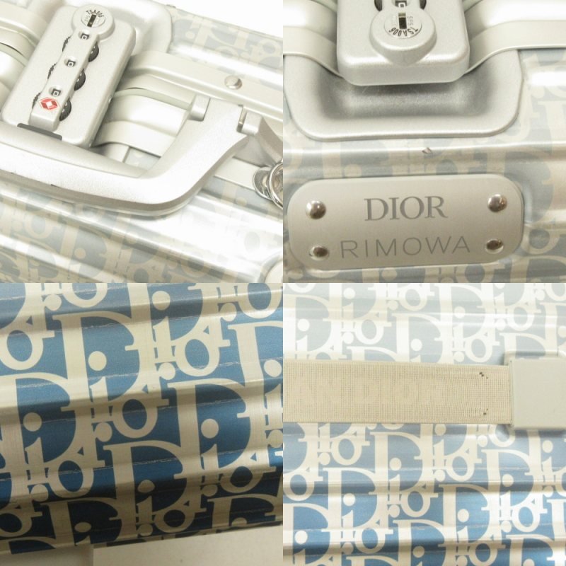 ディオール Dior × リモワ RIMOWA Carry On Case 希少 ミニ