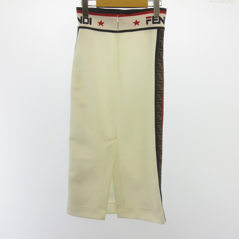 フェンディ FENDI ×FILA フィラ コラボ スカート ジャージ ウエスト  