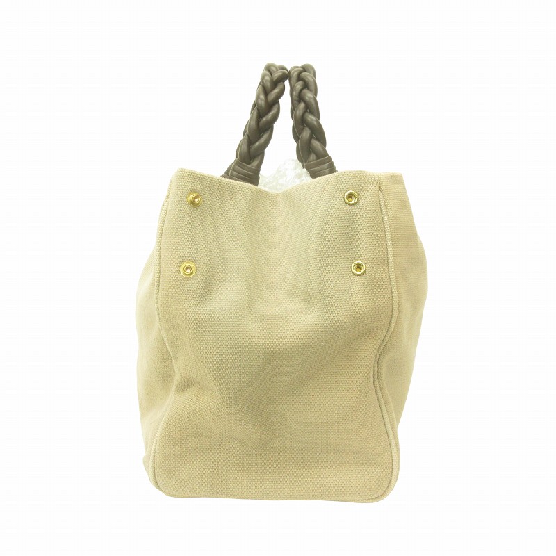 Bottega Veneta 編み込みキャンバストートバッグ BOTTGA VENETA ボッテガ 編み込み キャンバス トートバッグ