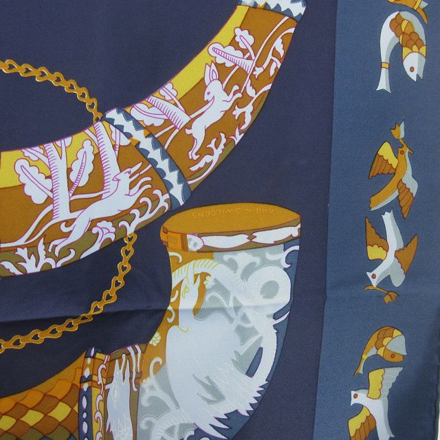 エルメス HERMES カレ90 ヴィンテージ KARiN SWILDENS スカーフ