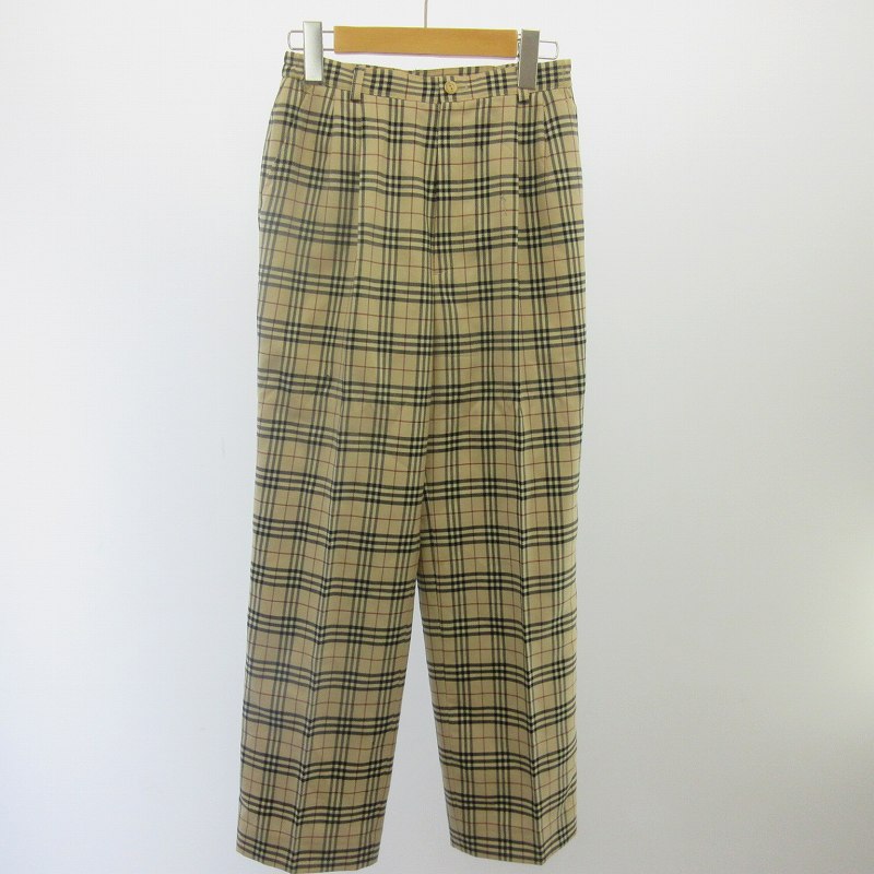 バーバリーゴルフ BURBERRY GOLF ノバチェック スラックス パンツ