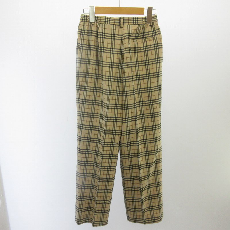 バーバリーゴルフ BURBERRY GOLF ノバチェック スラックス パンツ