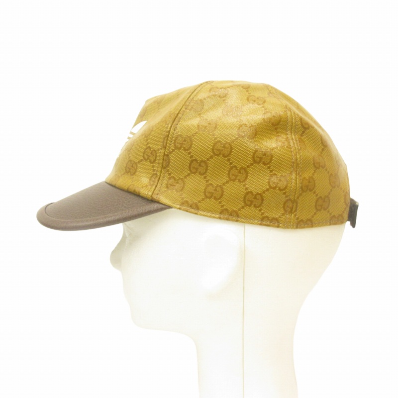 アディダスグッチ　キャップ グッチ GUCCI ×adidas アディダス コラボ ダブルバイザー