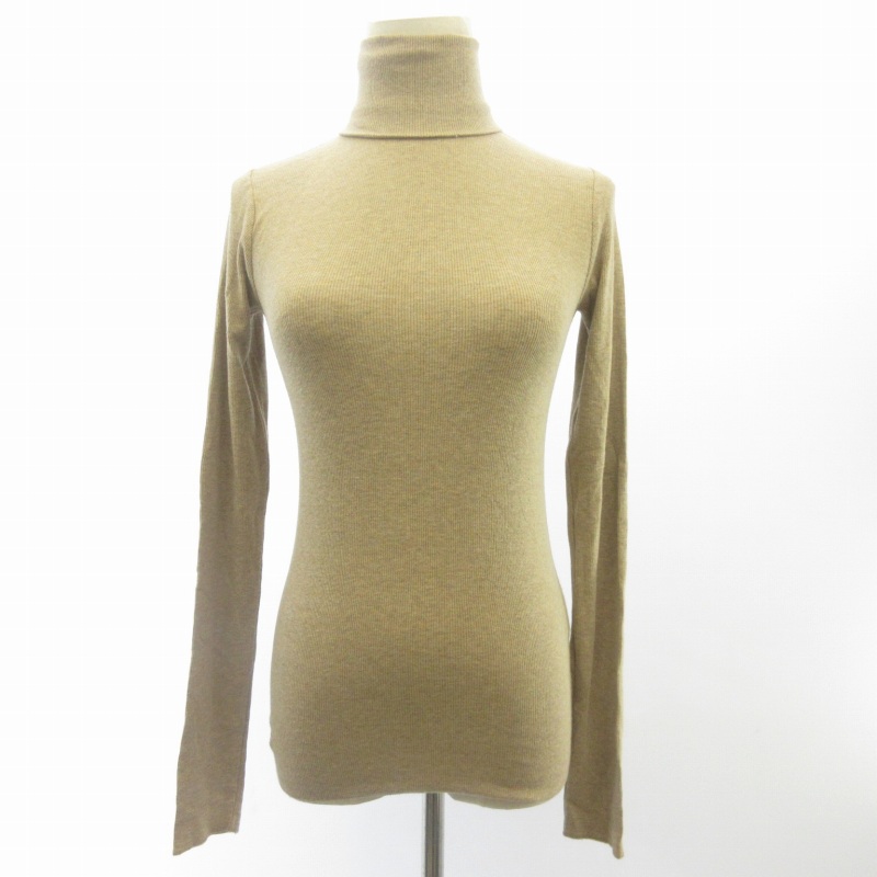 POLO RALPH LAUREN ベージュ タートルネック セーターレディース