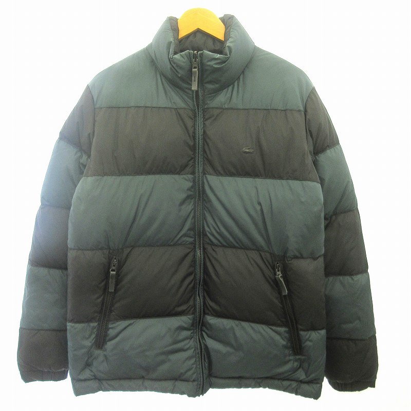 ラコステ LACOSTE 美品 BH710E ダウンジャケット リバーシブル