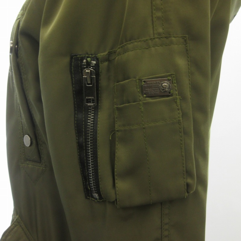 ディーゼル フライトジャケット N-2B ファー付きフード N78