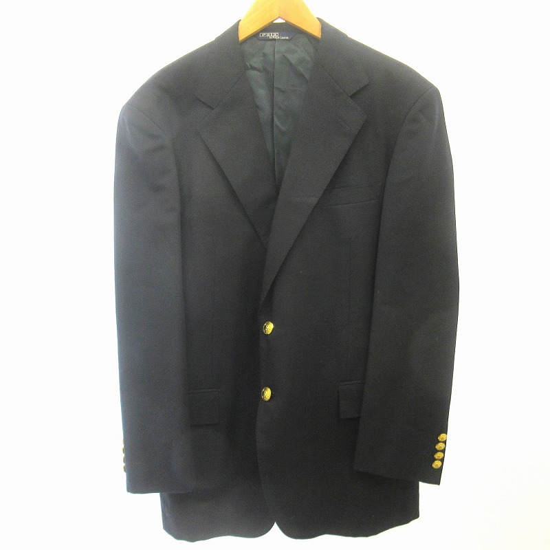 ポロ バイ ラルフローレン Polo by Ralph Lauren 紺ブレ ジャケット 2B