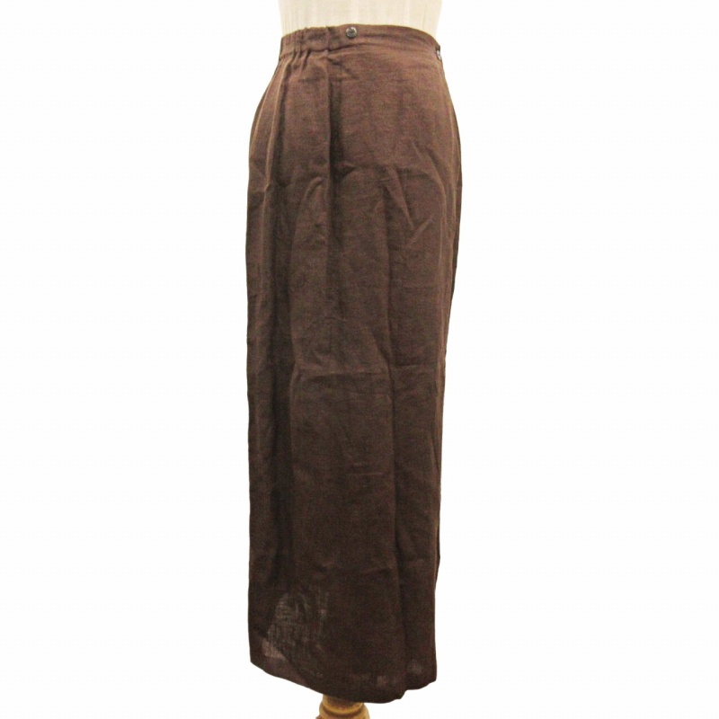 ヨーガンレール 麻ロングスカート ヨーガンレール アシンメトリー