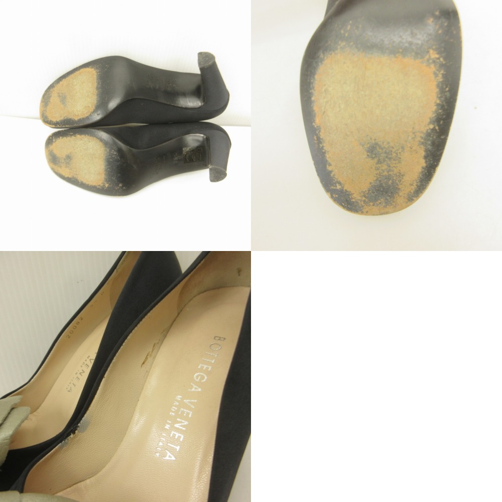 BOTTEGA VENETA サテンミュール　24cm ボッテガヴェネタ BOTTEGA VENETA サテン パンプス ミュール