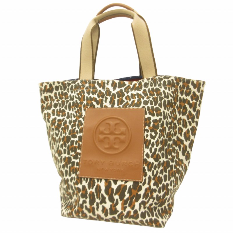 美品】トリーバーチ キャンバストートバッグ ✨極美品 美品】トリーバーチ キャンバストートバッグ ✨極美品