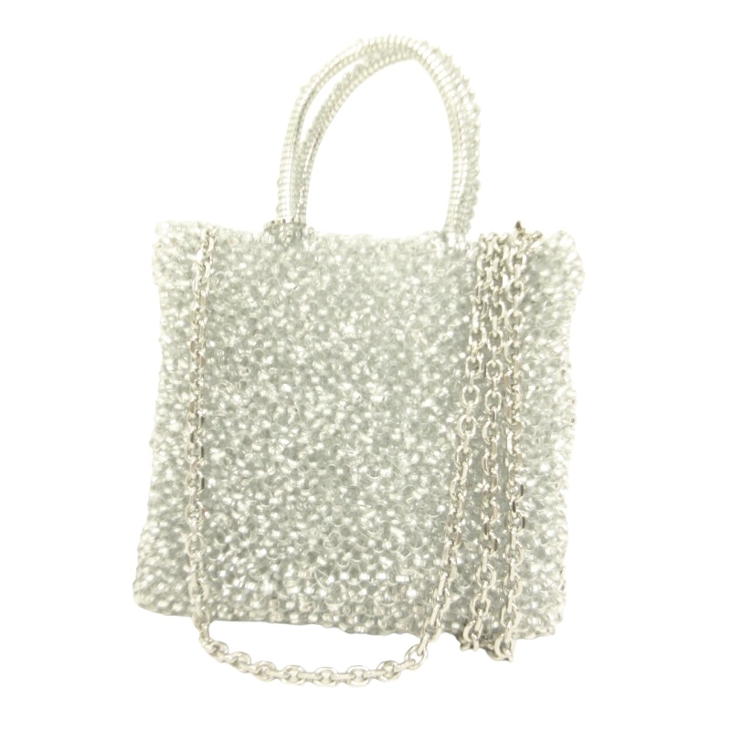 ANTEPRIMA スタンダードミニアトゥーラワイヤーバックシルバー