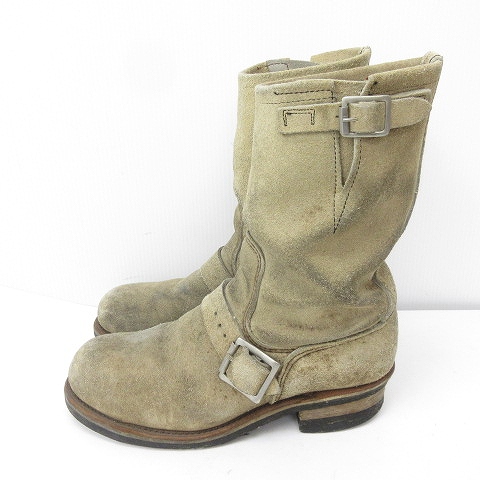 レッドウィング REDWING 8268 PT83 エンジニア ブーツ スエード 縦羽 