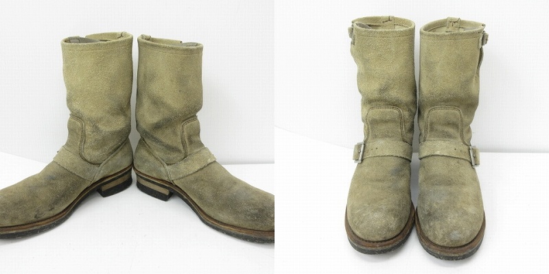 レッドウィング REDWING 8268 PT83 エンジニア ブーツ スエード 縦羽 
