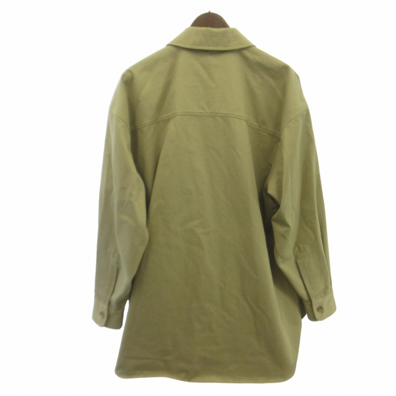 美品】 ATON エイトン ブルゾン ライトベージュ