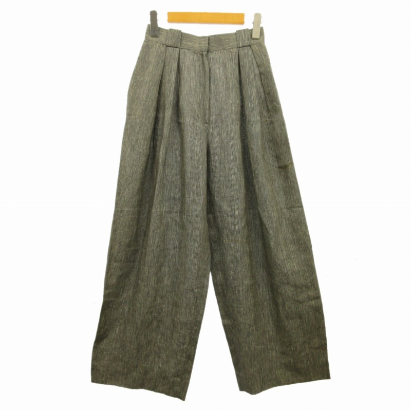 Christian Dior グレー ワイドパンツ Christian Dior グレー ワイドパンツ