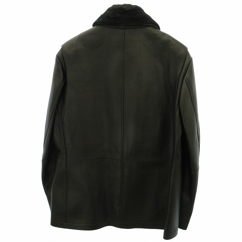 未使用品 ランバン LANVIN COLLECTION タグ付き ラムレザージャケット  