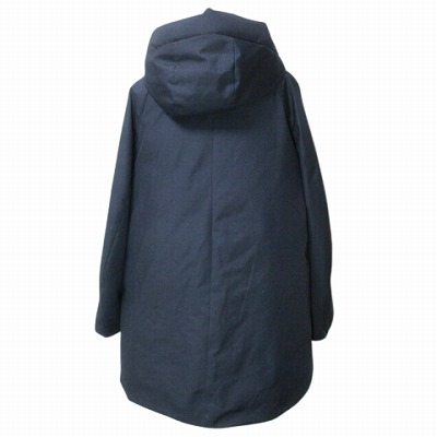 ハイブリッドダウンショートコート ネイビー ユニクロ ハイブリッド