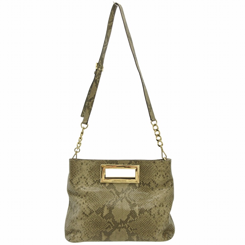 マイケルコース MICHAEL KORS パイソン柄 2WAY ショルダーバッグ 
