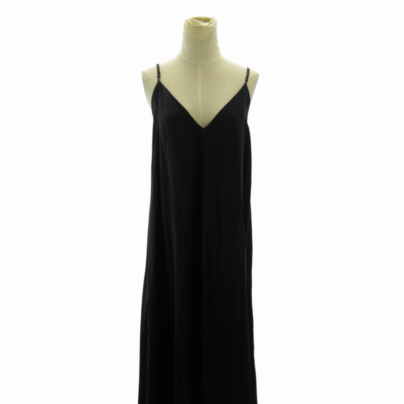 ザラ ZARA VOLUMINOUS LONG MAXI DRESS キャミワンピース マキシ
