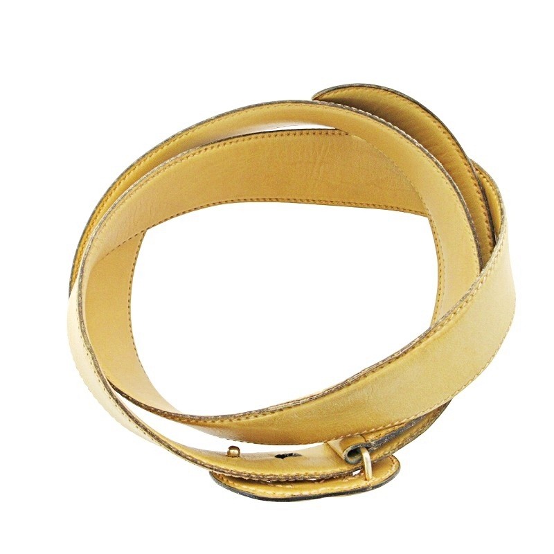 GUCCI　オールドグッチ　ビンテージ　インターロッキング　ゴールド金具　ベルト GUCCI オールドグッチ ビンテージ インターロッキング ゴールド