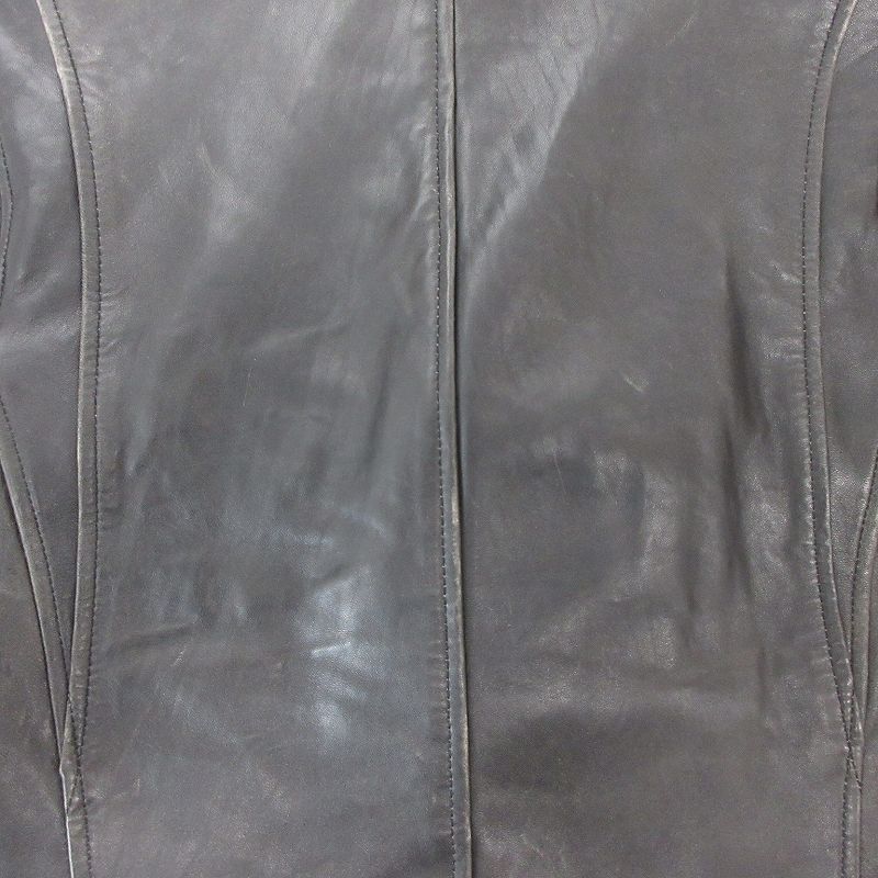 ニューズレス NYUZELESS ライダースジャケット ダブル ダブルジップ