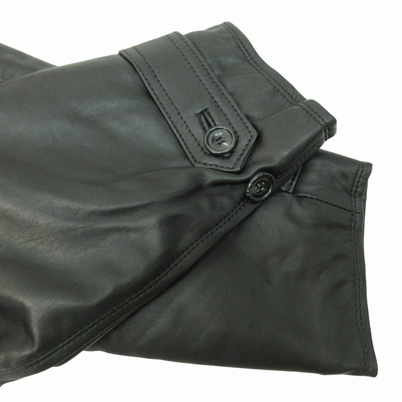 その他ブランド / HAROLD DANIELL/レザージャケット・ブルゾン/M/羊革/BLK ハロルドダニエル Harold Daniell レザージャケット M 黒 ブラック