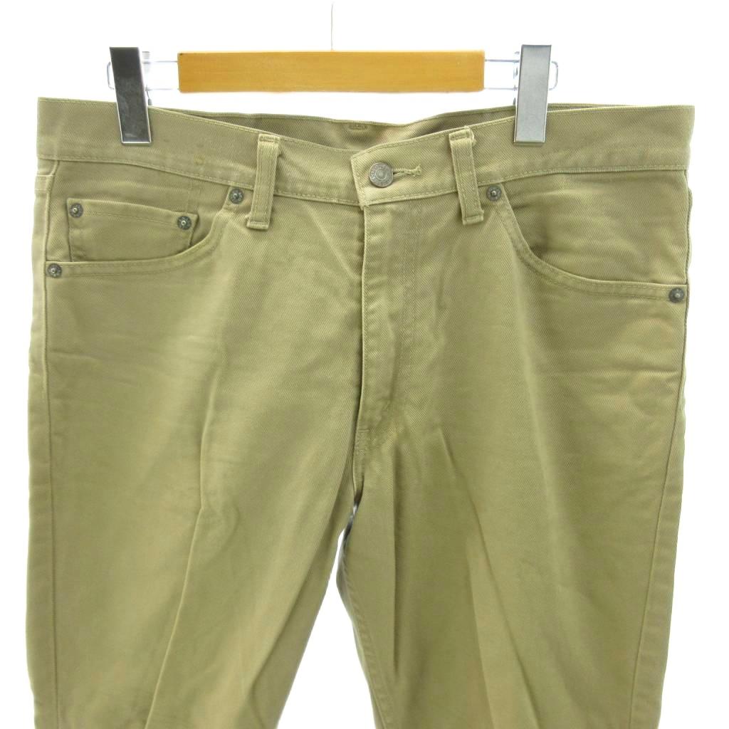 00s Levi's 517 ベージュ スタプレ ブーツカット フレア W36 00s Levi's 517 ベージュ スタプレ ブーツカット フレア W36