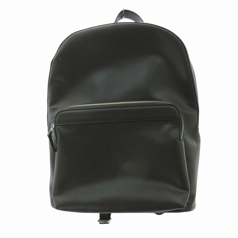 未使用品 ザラ ZARA フェイクレザー リュックサック デイパック A4収納 