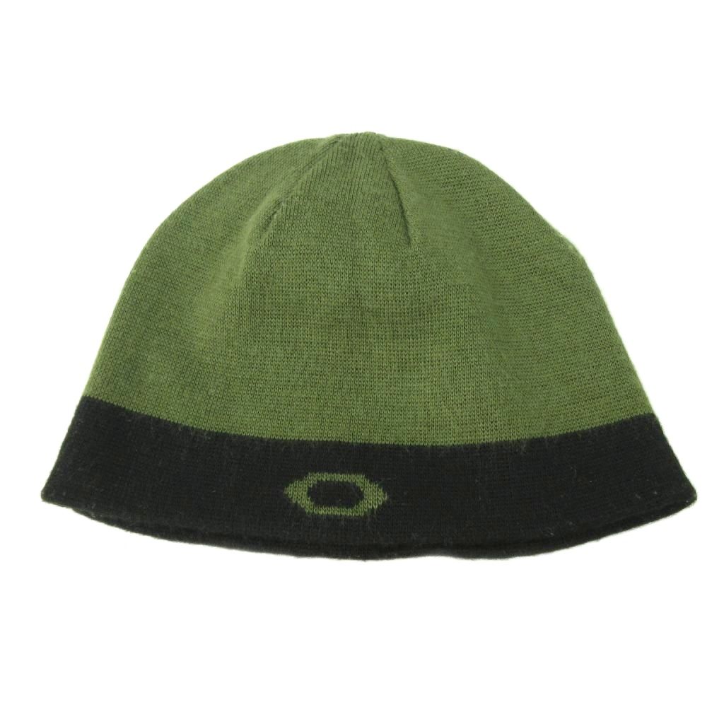 オークリー OAKLEY 90s 赤タグ ニットキャップ ビーニー 帽子 ロゴ
