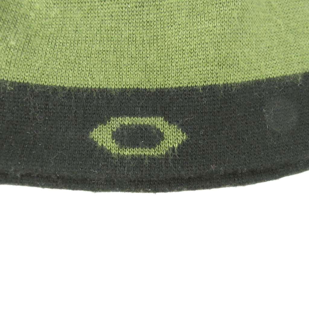 オークリー OAKLEY 90s 赤タグ ニットキャップ ビーニー 帽子 ロゴ