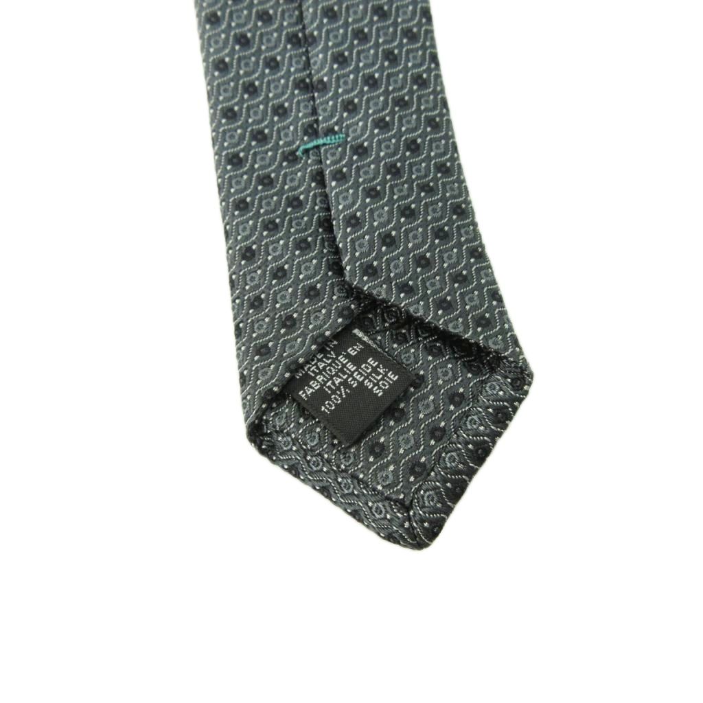 未使用品 ティファニー TIFFANY & CO. 新品同様 総柄 ネクタイ 