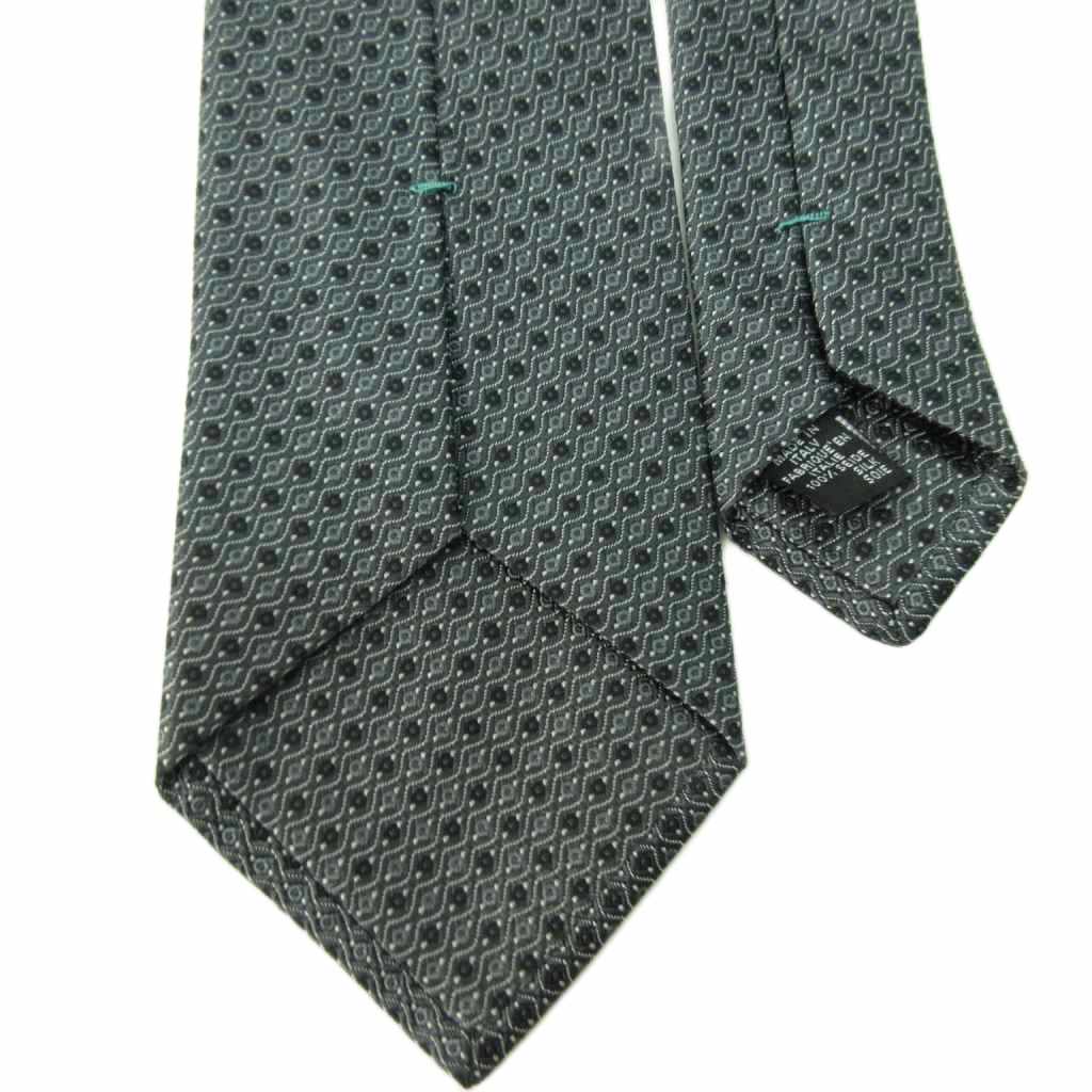 未使用品 ティファニー TIFFANY & CO. 新品同様 総柄 ネクタイ