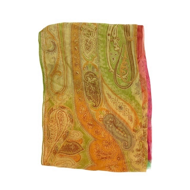 134/42 バッグ・小物・ブランド雑貨 【中古】エトロ ETRO スカーフ